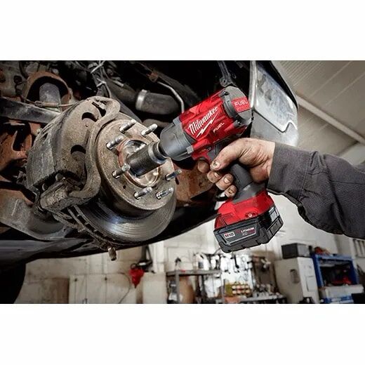 Milwaukee M18 FUEL High Torque Impact Wrench with Friction Ring Kit, 12-In