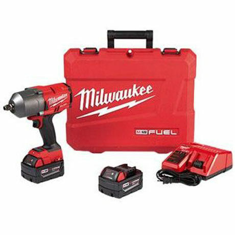 Milwaukee M18 Fuel High-Torque Impact Wrench Kit, 2767-22 - Power 