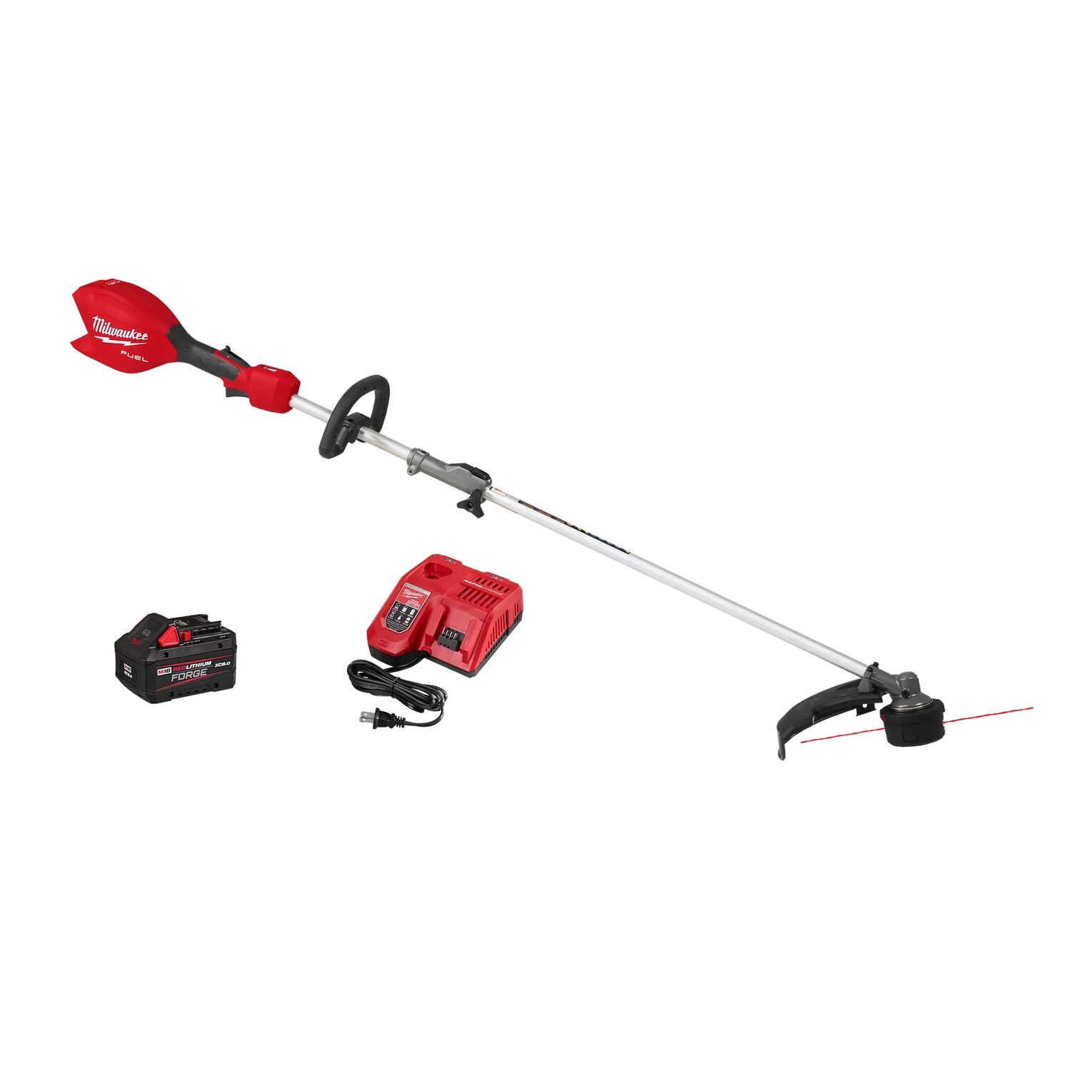 Milwaukee M18 Fuel Battery Powered String Trimmer Kit With Quik-Lok, 16 in.