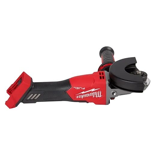 Milwaukee M18 FUEL 5-In Slide Switch Lock-On Flathead Braking Grinder