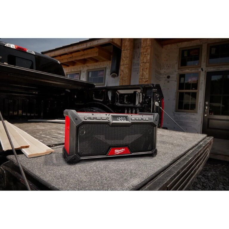 Milwaukee M18 Corded/Cordless Dual-Power Bluetooth Jobsite Radio (Tool Only)