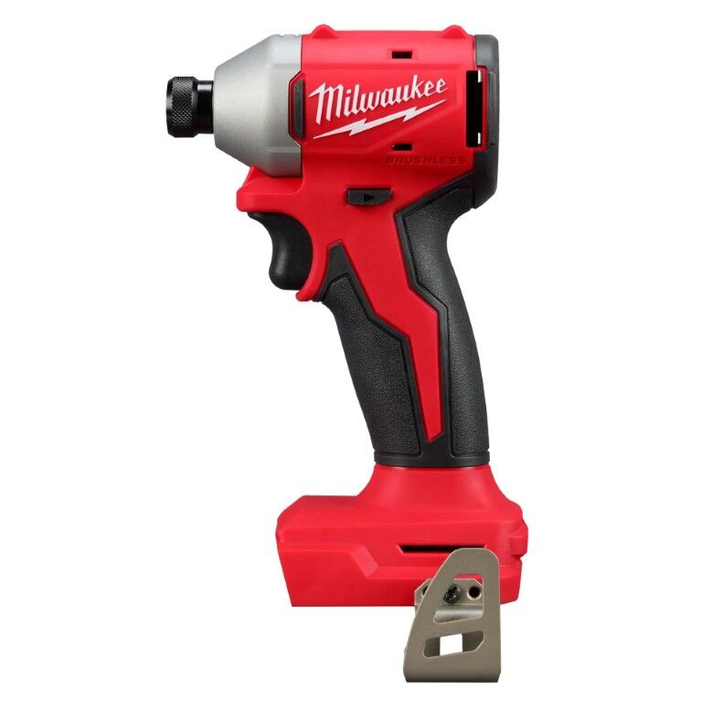 Milwaukee M18 Compact Brushless Hex Impact Driver Kit, 1/4-In