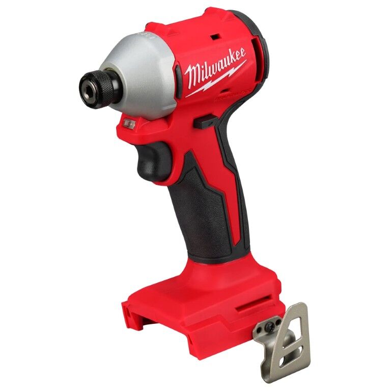 Milwaukee M18 Compact Brushless Hex Impact Driver Kit, 1/4-In