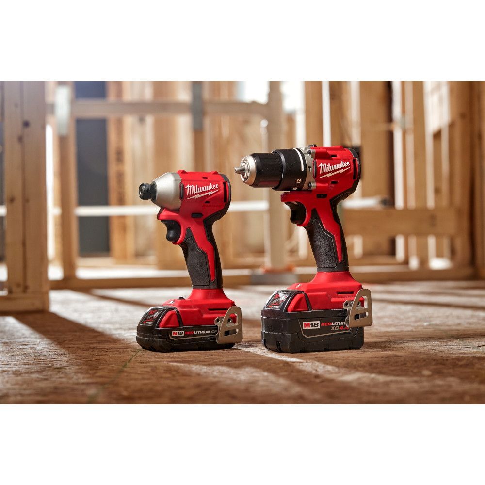 Milwaukee M18 Compact Brushless 2-Tool Combo Kit