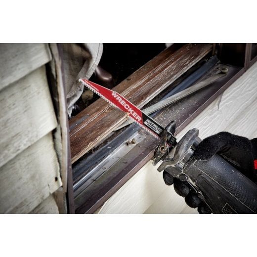 Milwaukee 9-In WRECKER with NITRUS Carbide SAWZALL Blade for Multi-Material