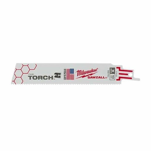 Milwaukee 18 Tpi The Torch Sawzall Blade - 6 in