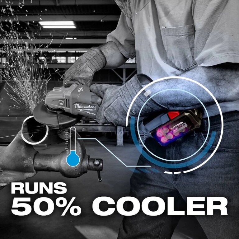 Milwaukee M18 RedLithium High Output XC6.0 Battery 6-Ah, 2-Pk