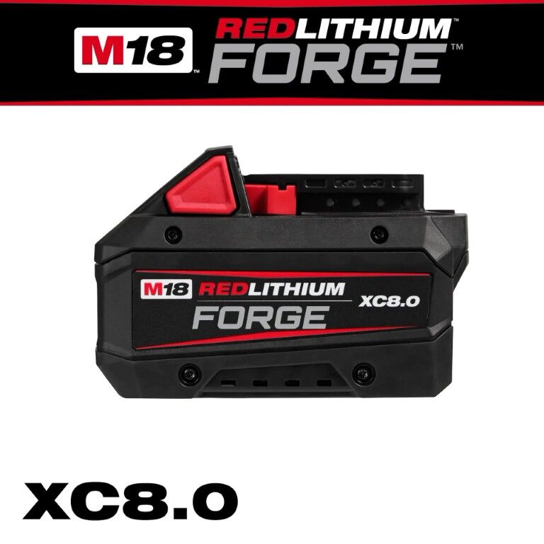Milwaukee M18 RedLithium Forge XC8.0 Battery 8-Ah