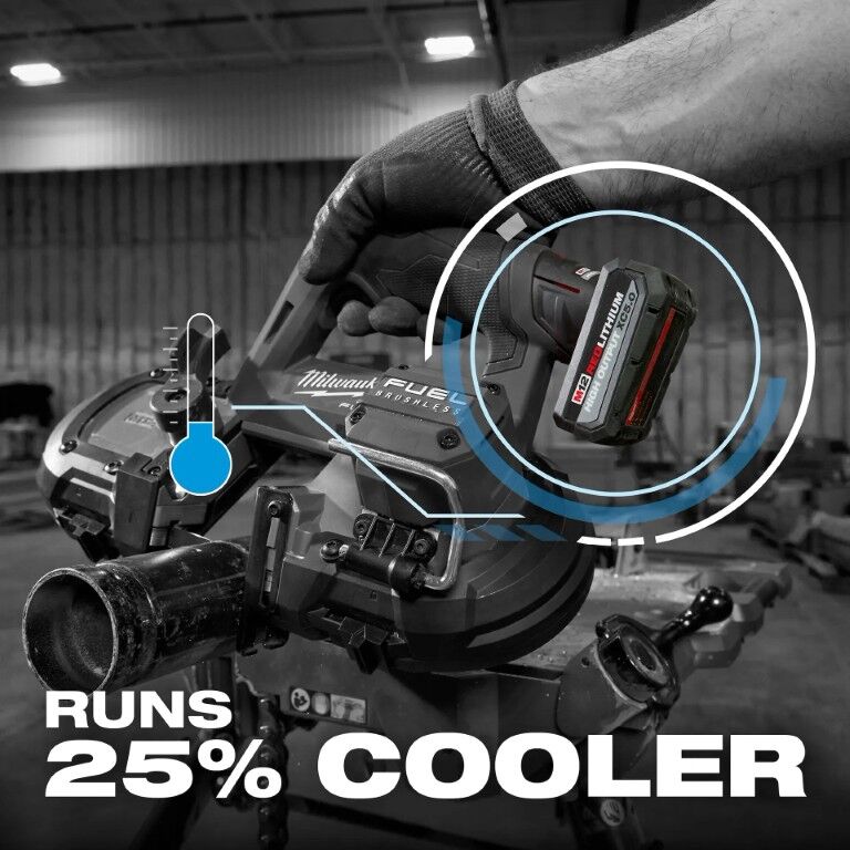 Milwaukee M12 RedLithium High Output XC5.0 Battery, 5-Ah