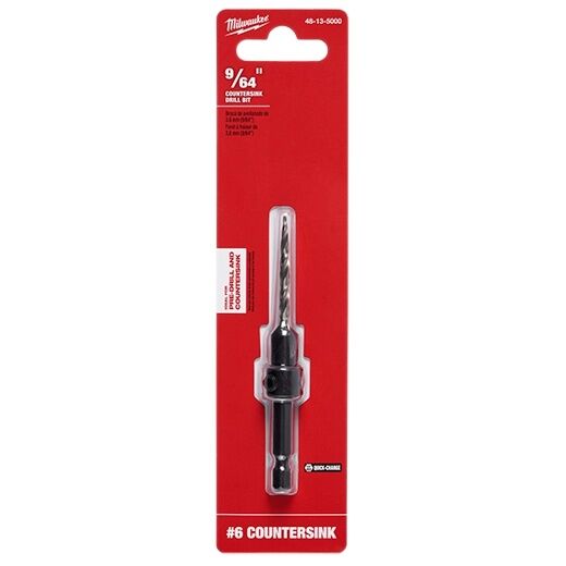 Milwaukee Countersink, #6, 9/64-In