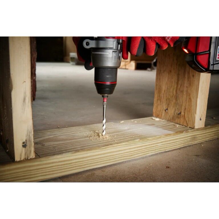 Milwaukee Shockwave Impact Duty Carbide Multi-Material Drill Bit, 5/32-In x 6-In