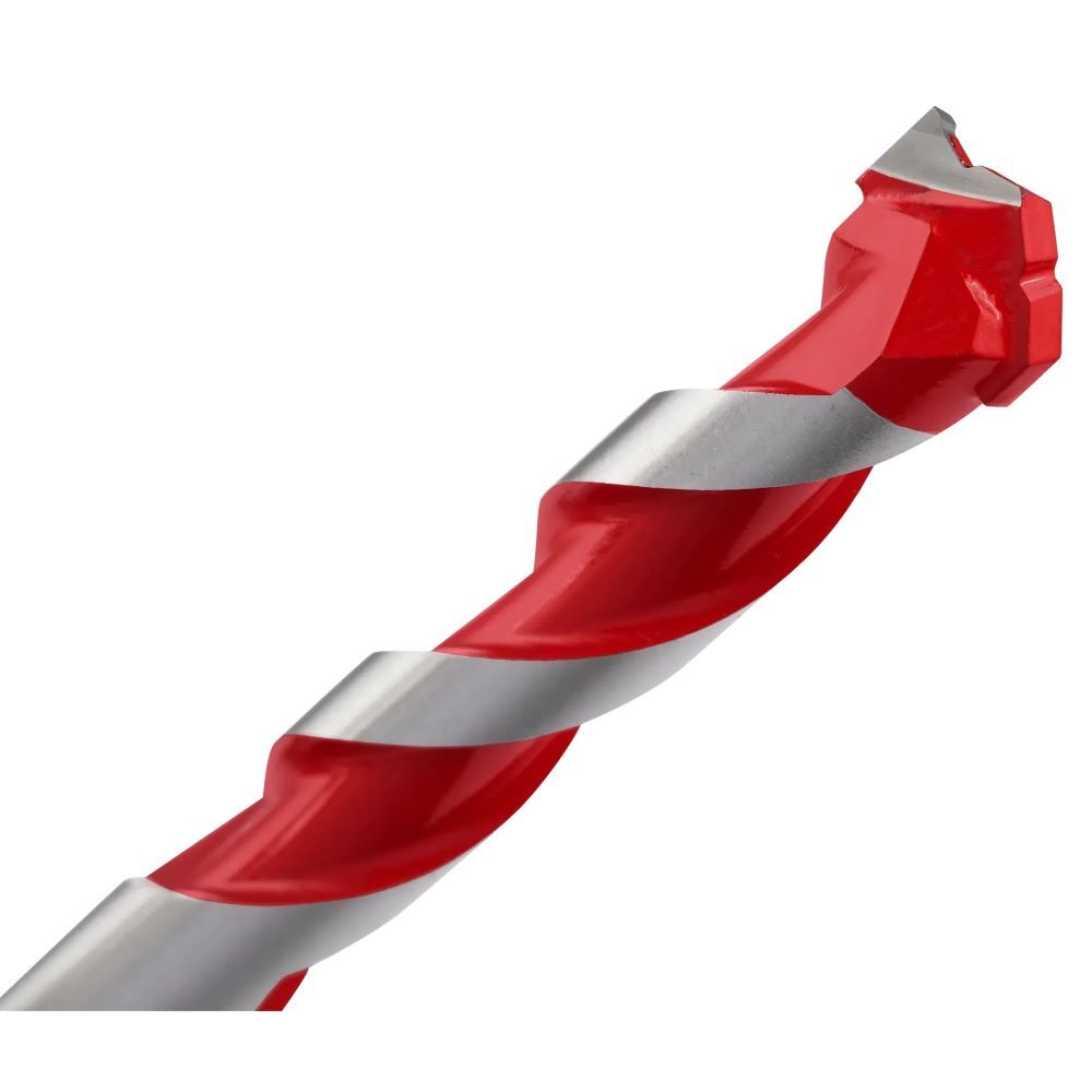 Milwaukee Carbide Hammer Drill Bit with Power Tip, 3/8-In x 10-In x 12-In