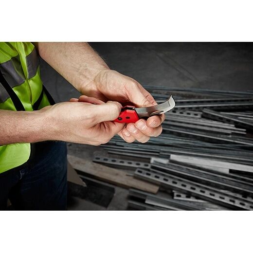 Milwaukee FASTBACK Blunt Tip Hawkbill Folding Knife