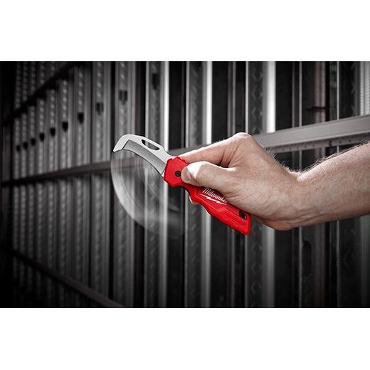 Milwaukee FASTBACK Blunt Tip Hawkbill Folding Knife