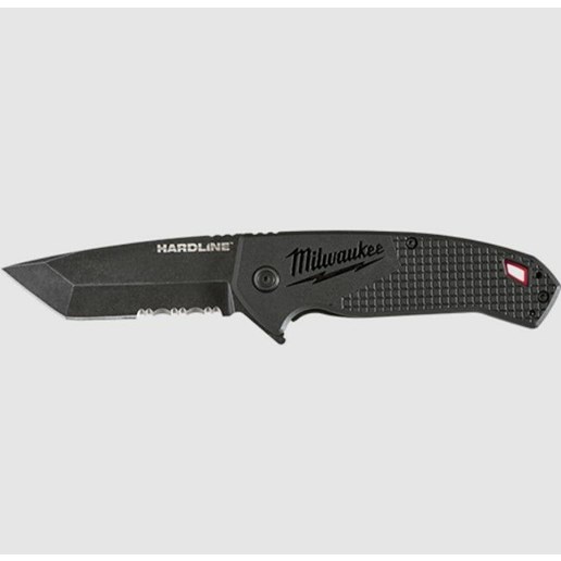 Milwaukee 3‚Äù HARDLINE Serrated Blade Pocket Knife