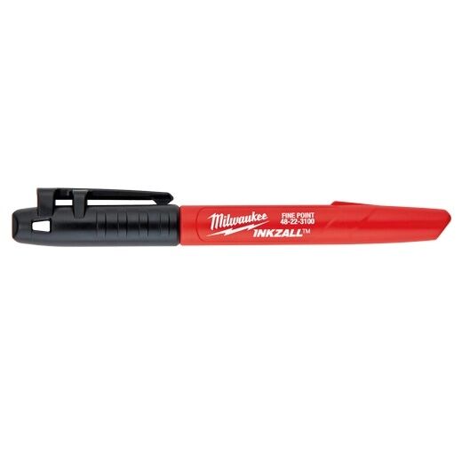 Milwaukee Inkzall Black Fine Point Marker, 2-Pk