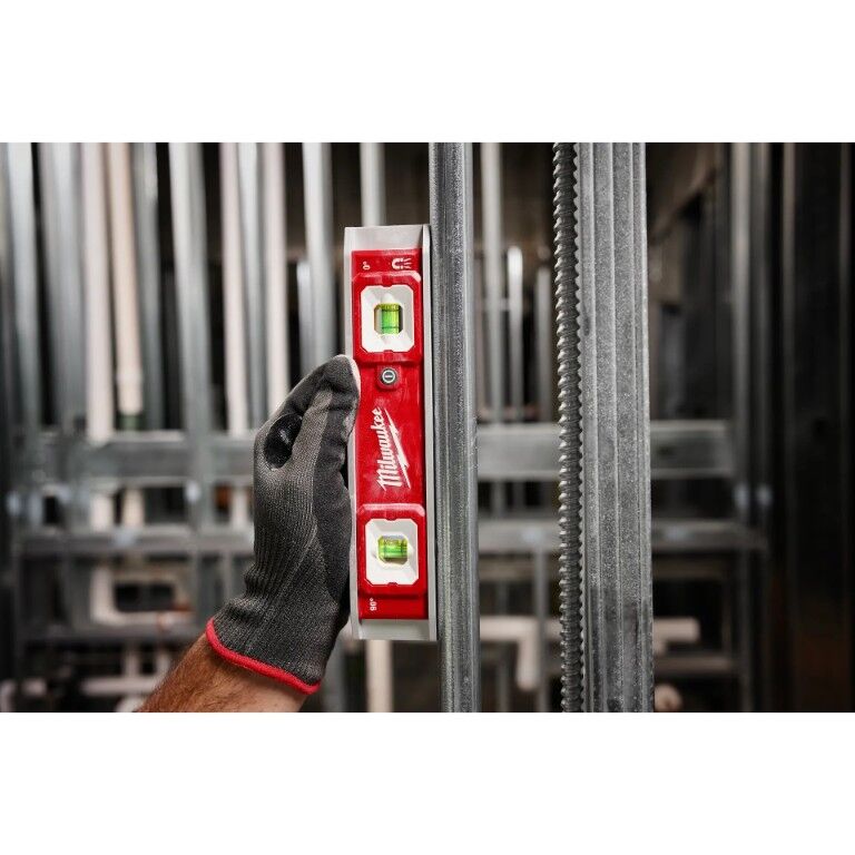 Milwaukee Torpedo Level With Lighted Vials, 9-In