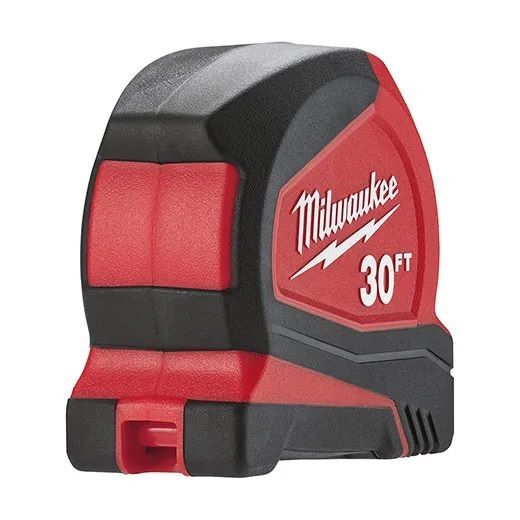 Milwaukee Compact Tape Measures, 30-Ft