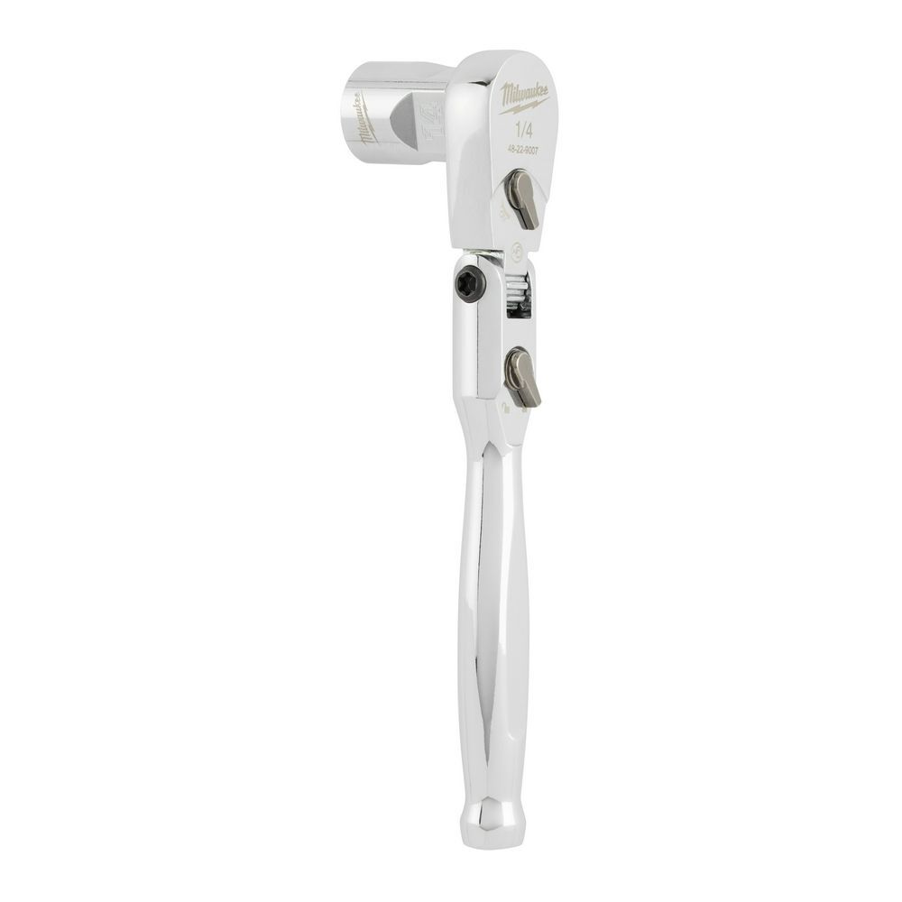 Milwaukee 1/4-In Drive 6-In Flex Head Ratchet