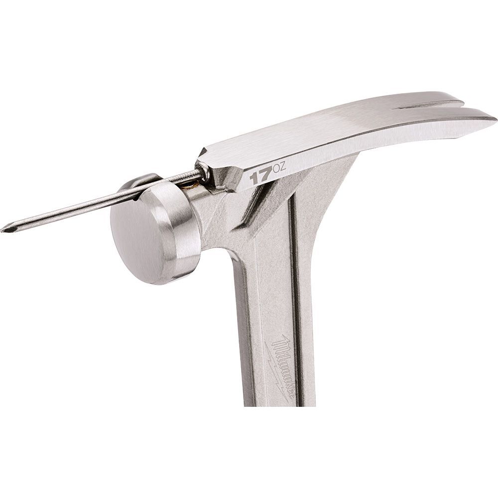 Milwaukee 17-Oz Smooth Face Framing Hammer