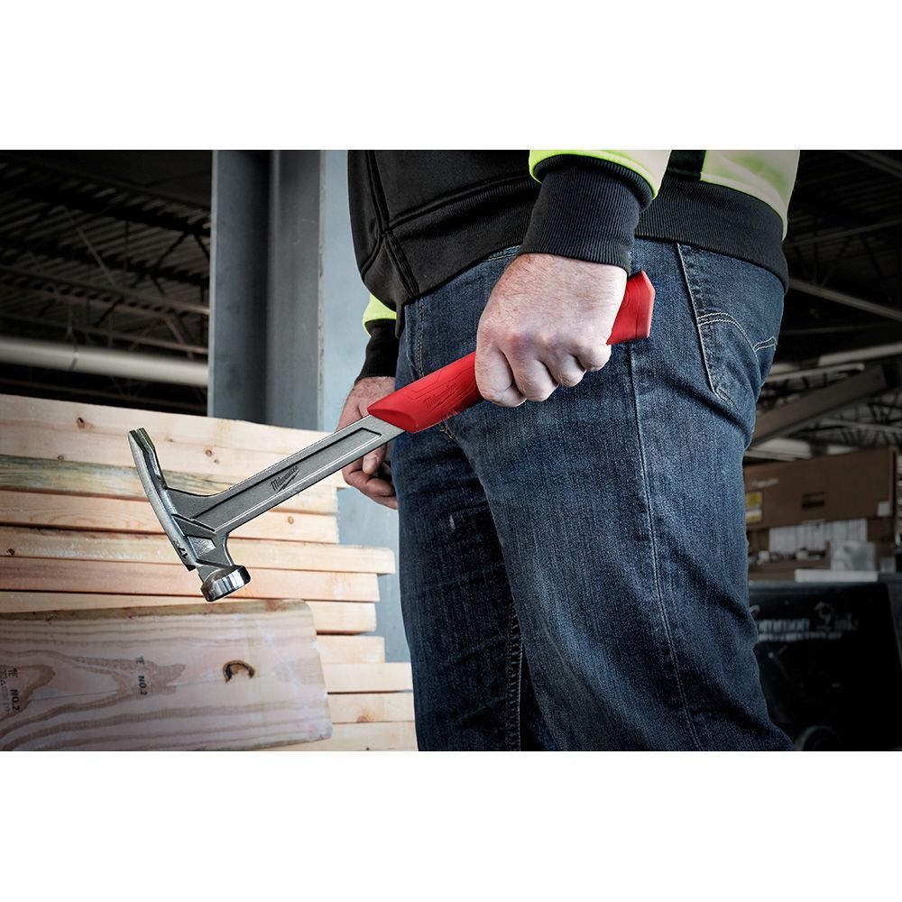 Milwaukee 17-Oz Smooth Face Framing Hammer