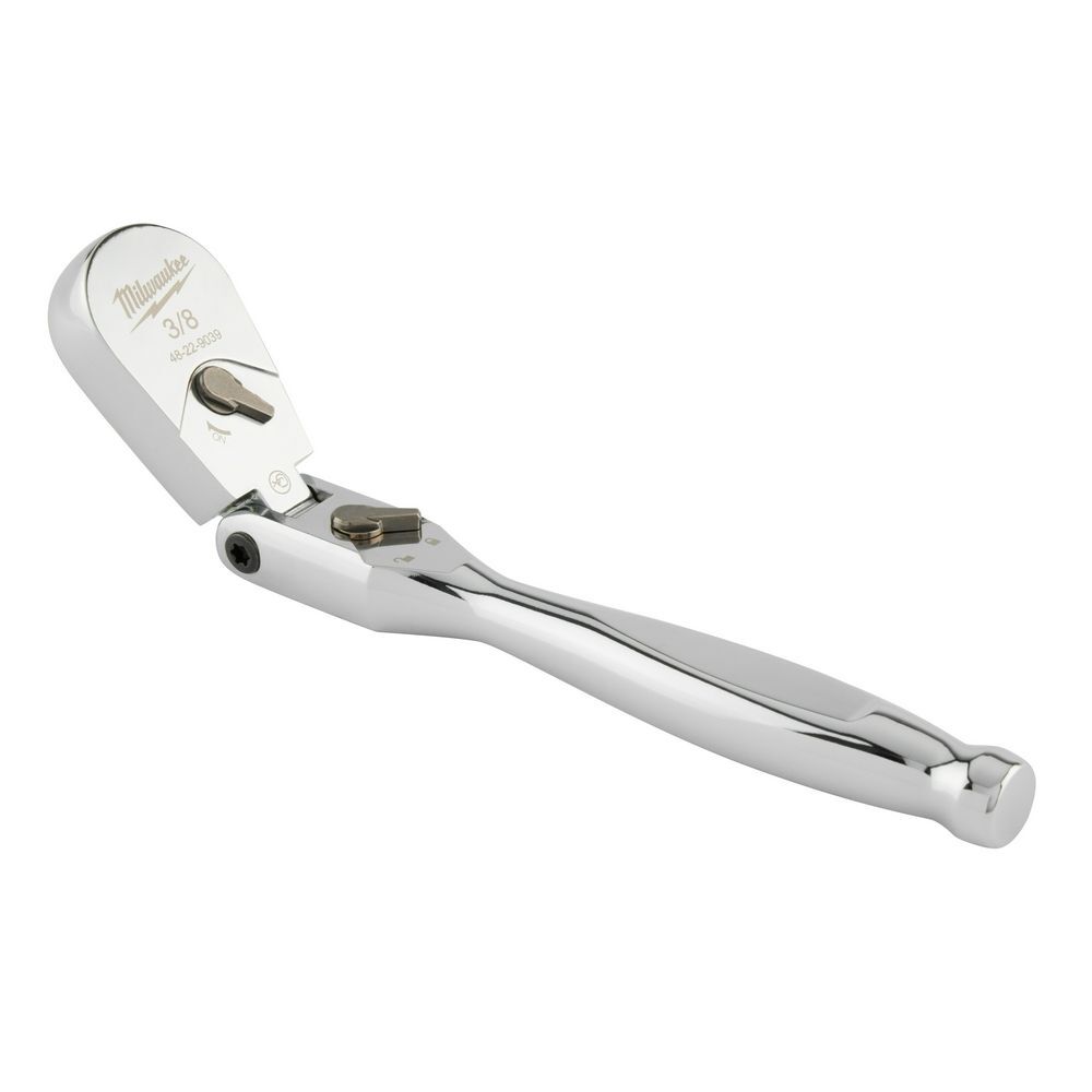 Milwaukee 3/8-In Drive 9-In Flex Head Ratchet