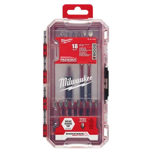 Milwaukee SHOCKWAVE Impact Duty™ Driver Bit Set, 18-Piece