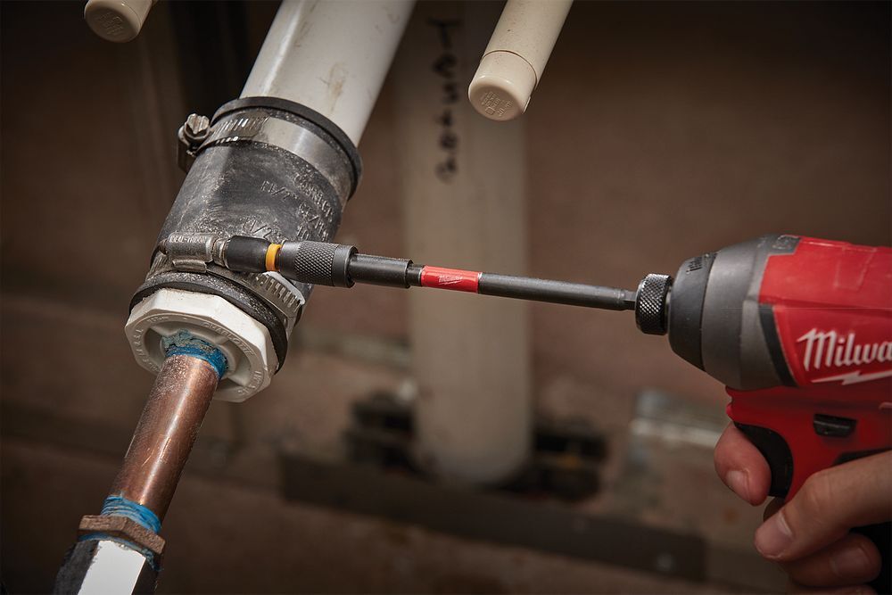 Milwaukee Shockwave Impact Locking Bit Holder, 6-In