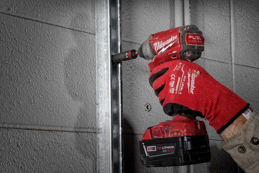 Milwaukee Impact Duty Shank To Socket Adapter Bit, 1/4-In Hex x 3/8-In Drive