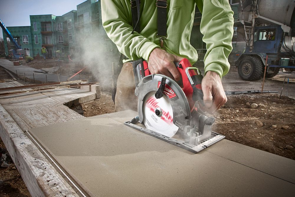 Milwaukee Fiber Cement Circular Saw Blade, 4T, 7 1/4-In