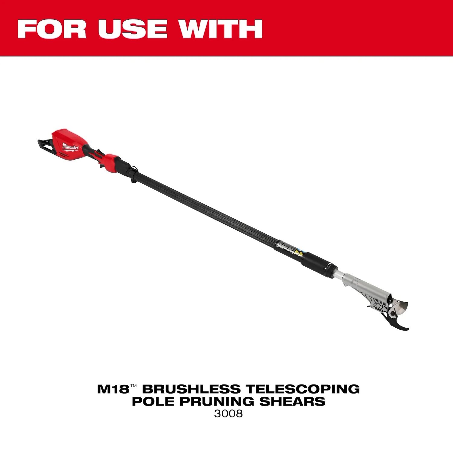 Milwaukee M18 Brushless Telescoping Pole Pruning Shears Cutting Blade