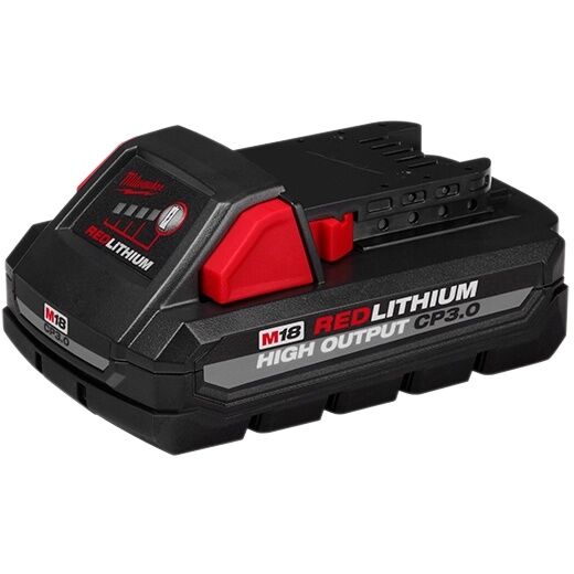 Milwaukee M18 RedLithium High Output CP3.0 Battery & Charger Starter Kit, 3-Ah