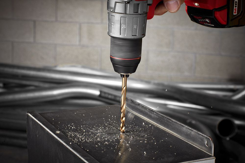 Milwaukee Red Helix Cobalt Drill Bit, 3/32-In