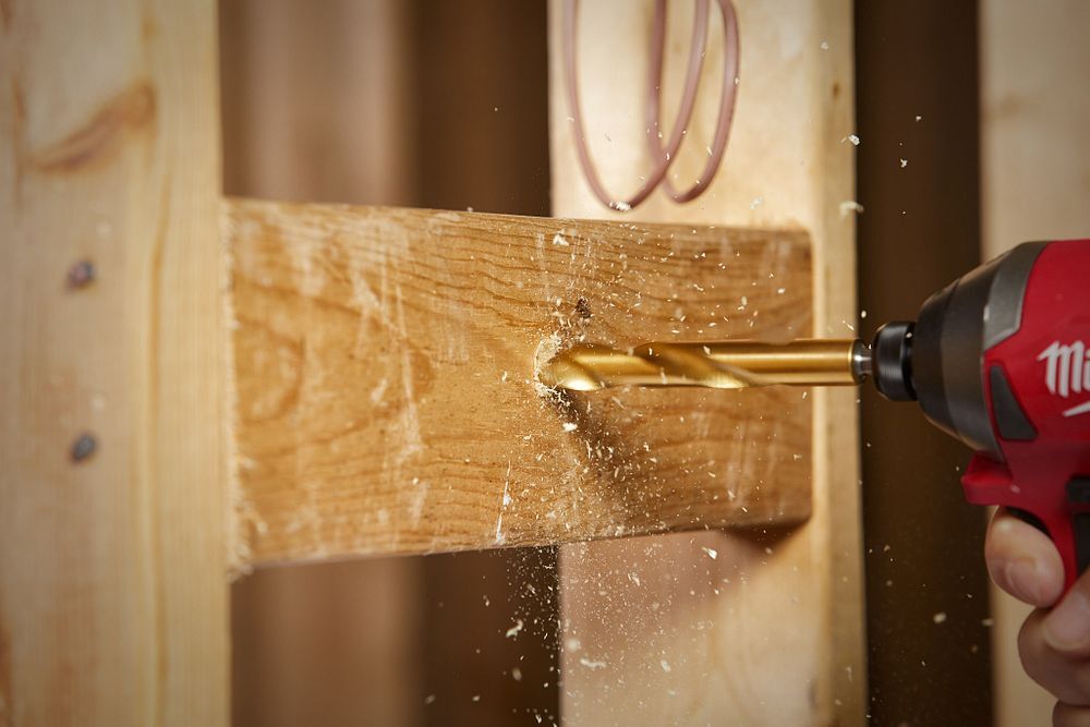 Milwaukee Shockwave Impact Duty Red Helix Titanium Drill Bit, 9/32-In