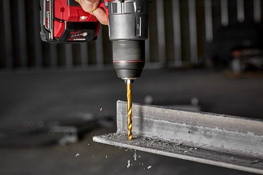 Milwaukee Shockwave Impact Duty Red Helix Titanium Drill Bit Set, 15-Pk