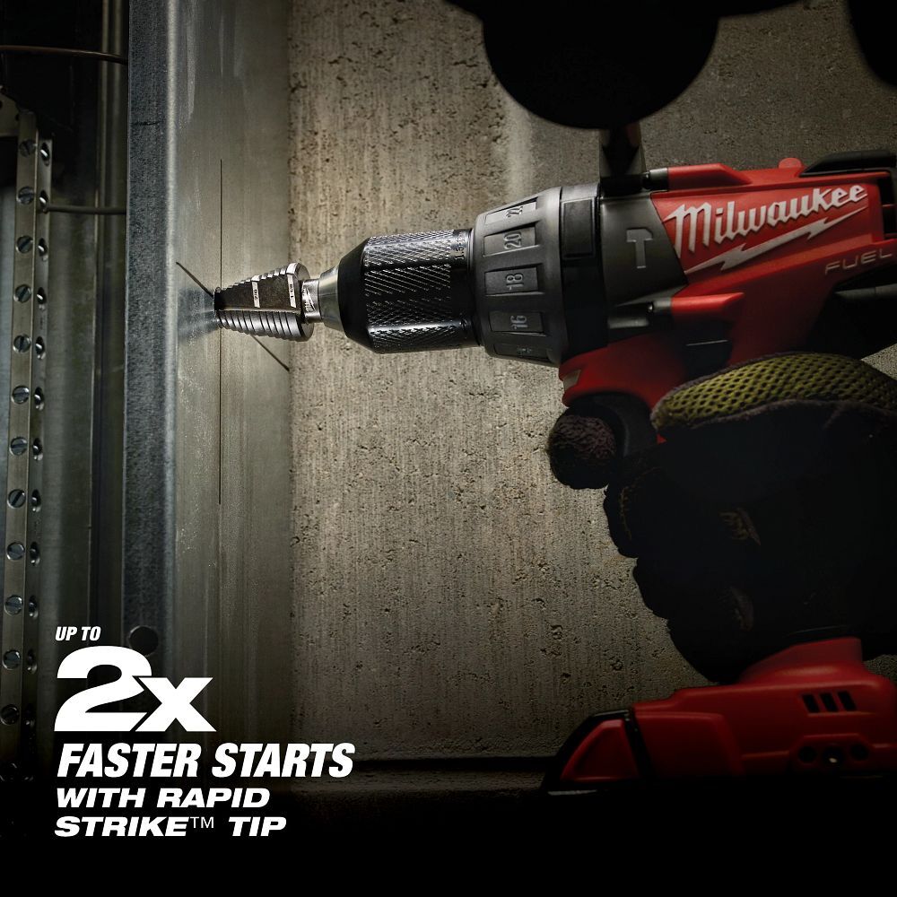 Milwaukee Step Drill Bit Set, 3-Pc