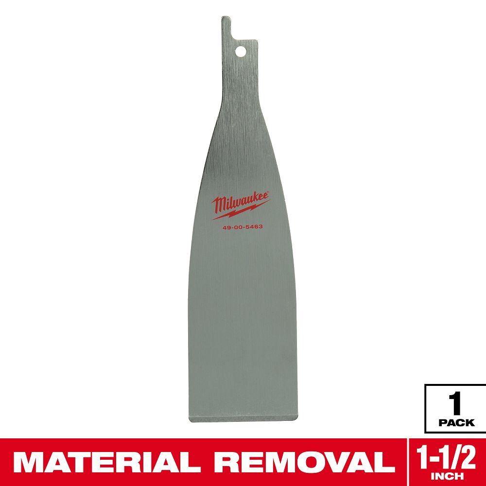 Milwaukee Sawzall Scraper Blade, 1 1/2-In