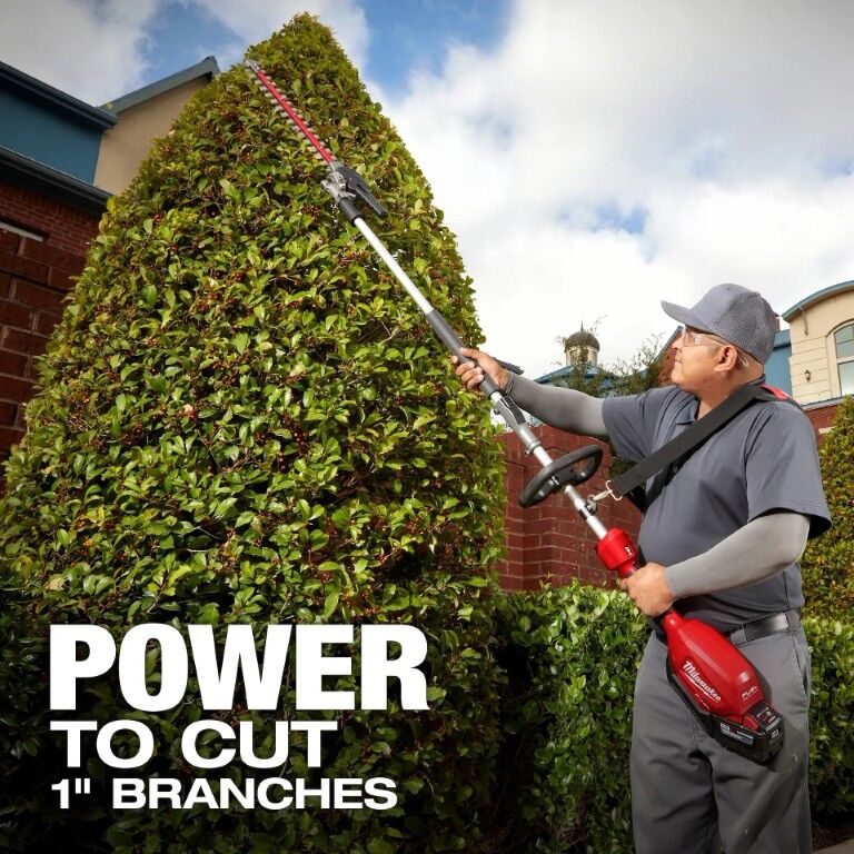 Milwaukee M18 Fuel Quik-Lok Articulating Hedge Trimmer Attachment