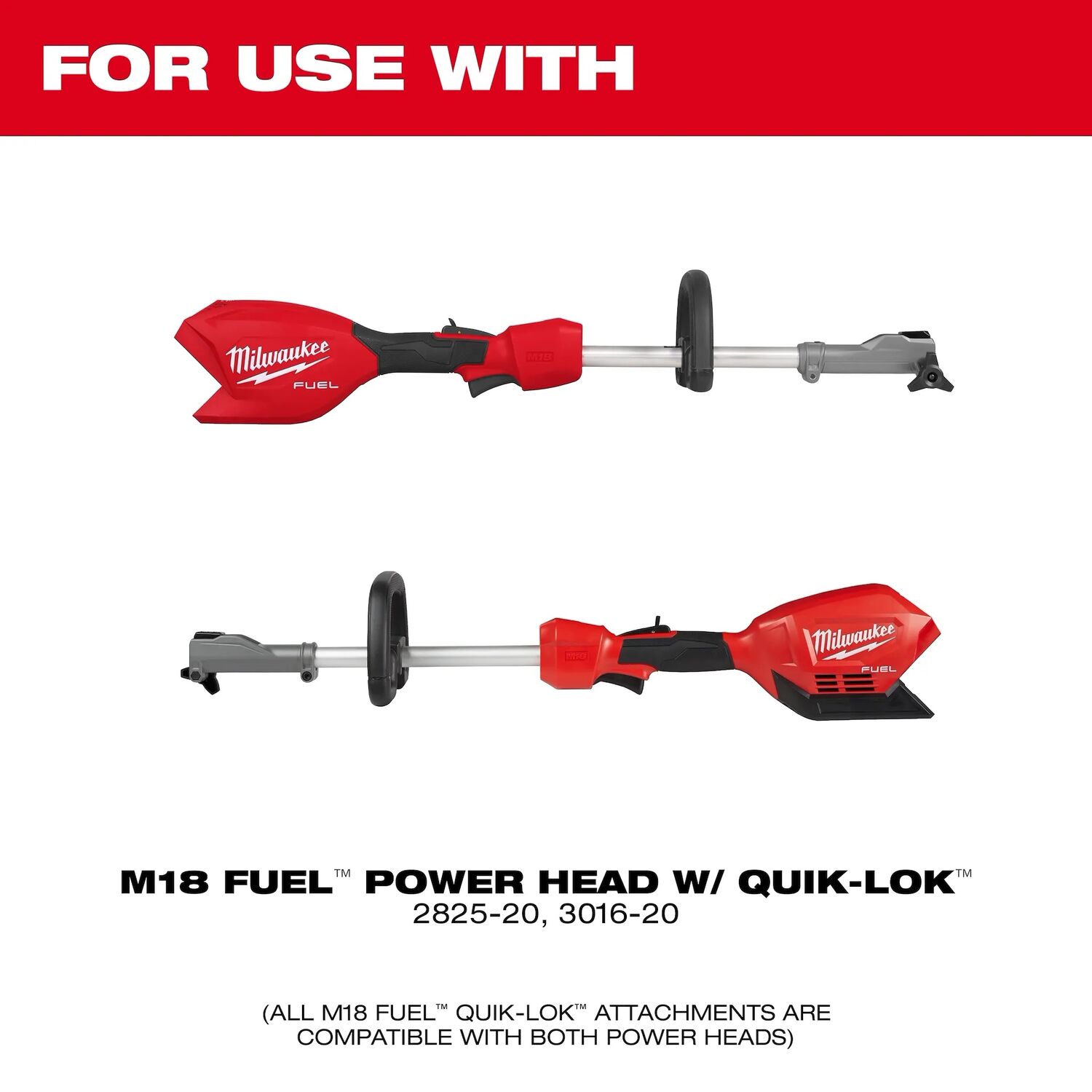 Milwaukee M18 Fuel Quik-Lok Brush Cutter Attachment
