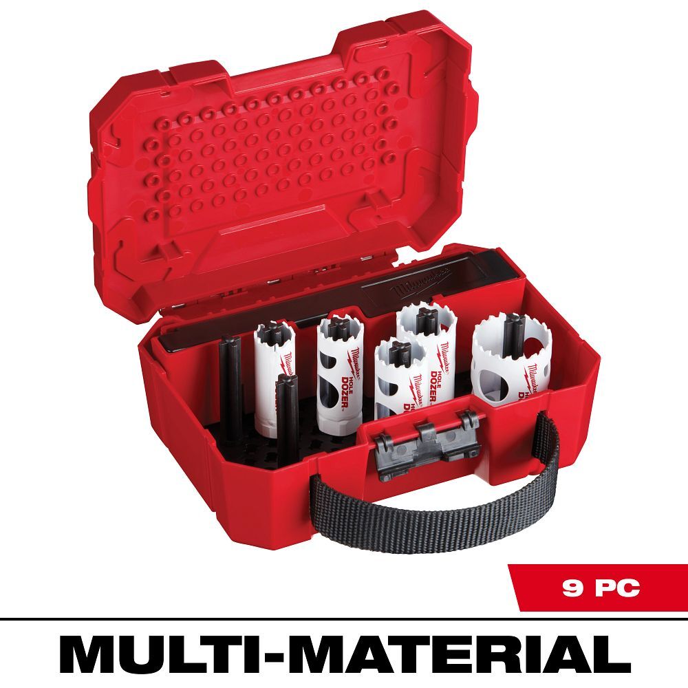 Milwaukee Hole Dozer General Purpose Hole Saw Kit, 9-Pc