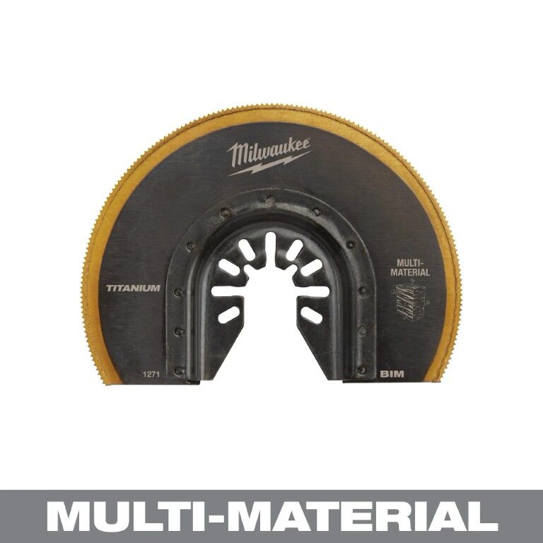 Milwaukee Open-Lok Oscillating Bi-Metal Multi-Material Universal Fit Blade, 3 1/2-In