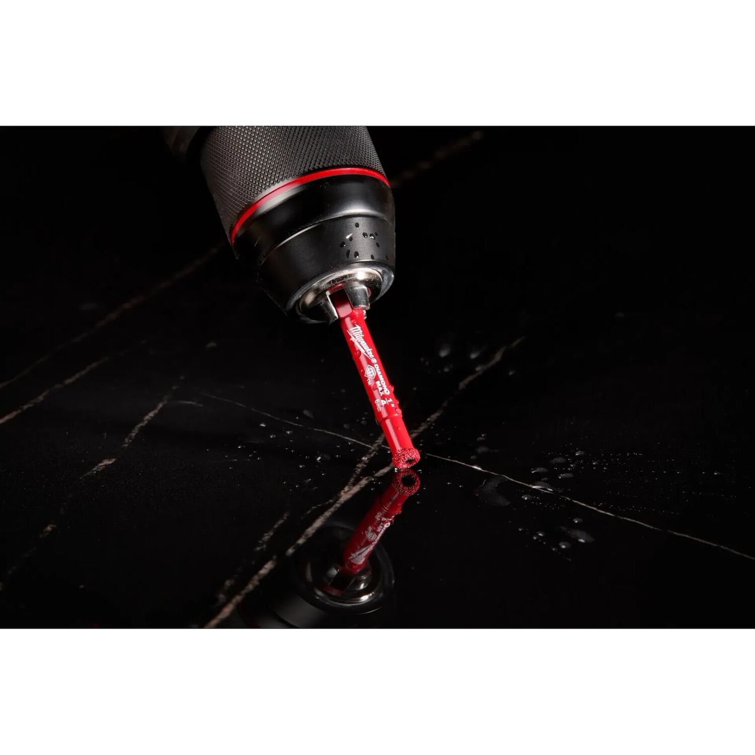 Milwaukee Diamond Max Hole Saw Bit, 1/4-In, 2-Pk