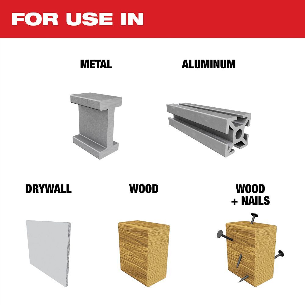 Milwaukee Hole Dozer Bi-Metal Cup Hole Saw, 2 1/8-In
