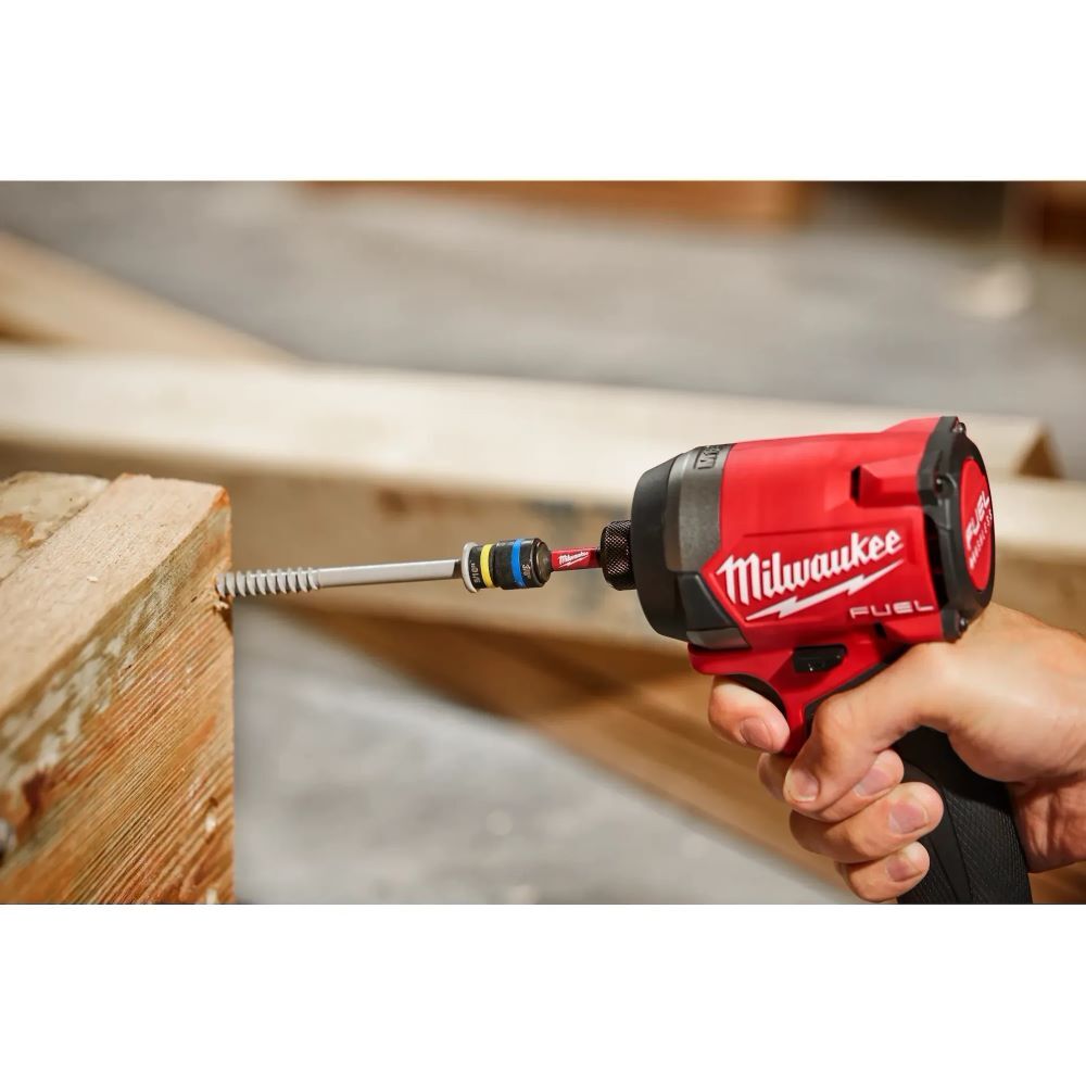 Milwaukee Shockwave Impact Duty Quick-Clear 2-In-1 Magnetic Nut Driver Set, 2-Pk