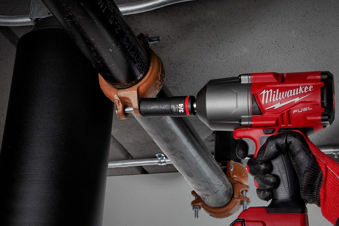 Milwaukee Impact Duty 6-Point Deep Socket, 3/8-In Drive, 7/16-In