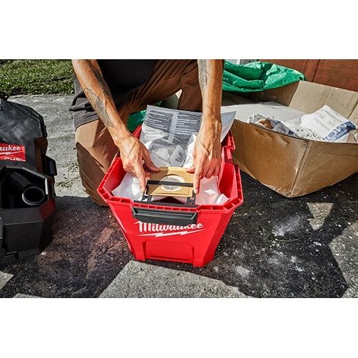 Milwaukee Fleece Vacuum Dust Bags, 6-Gal, 5-Pk