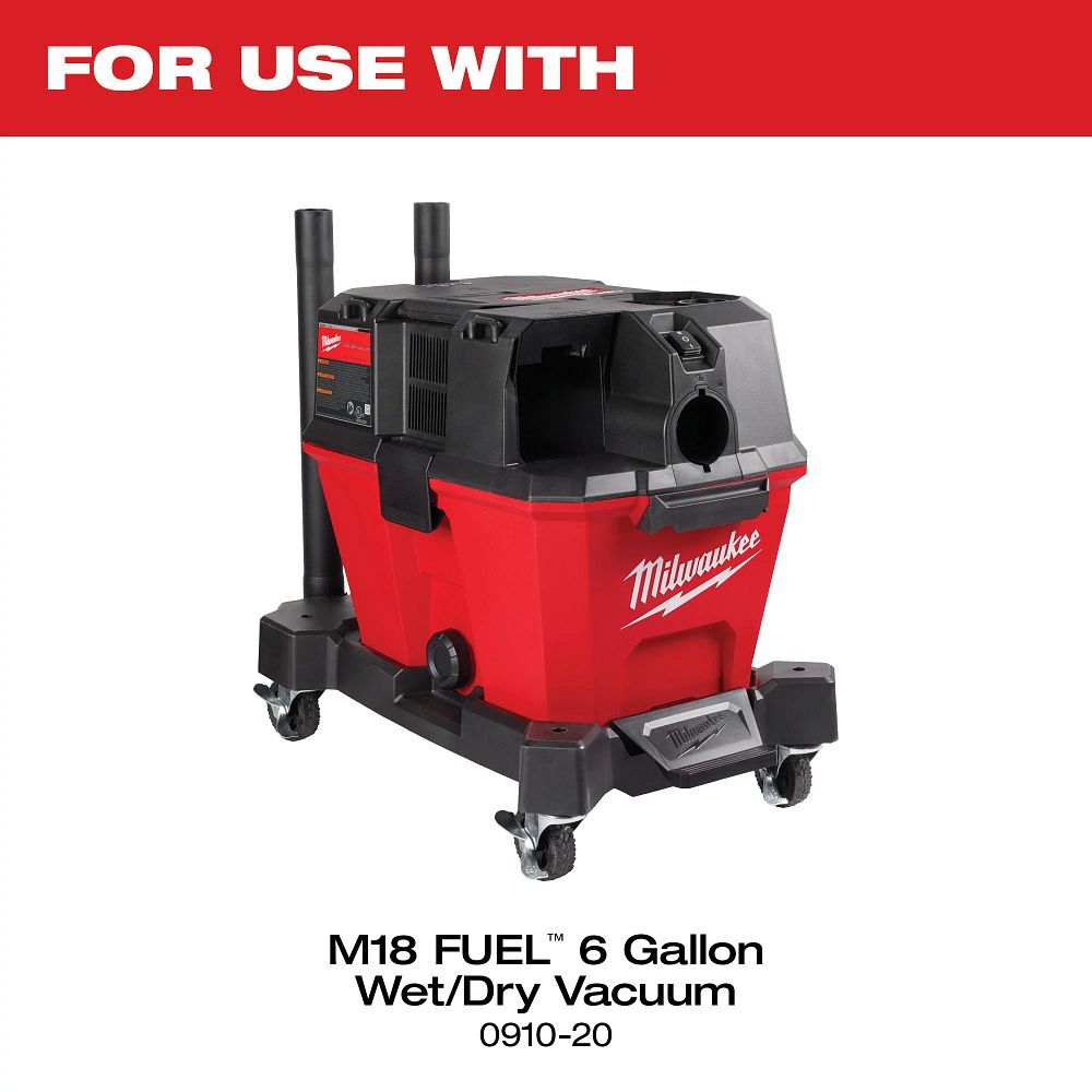 Milwaukee Fleece Vacuum Dust Bags, 6-Gal, 5-Pk