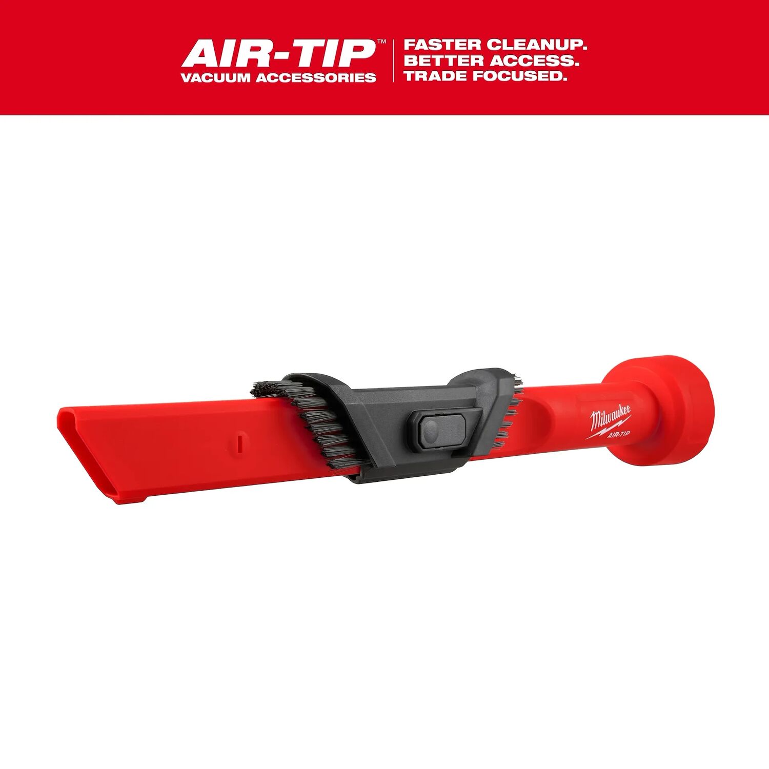 Milwaukee Air-Tip 3-In-1 Vacuum Crevice And Brush Tool