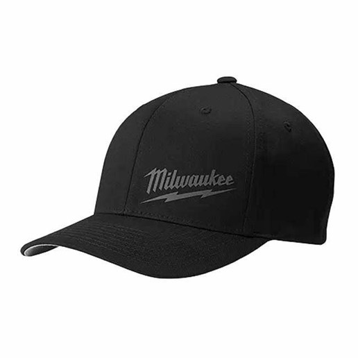 Milwaukee Fitted BaseHat in Black
