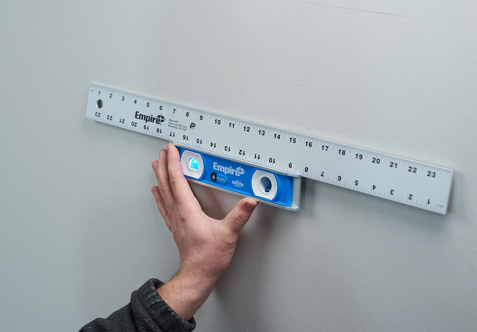 Empire ULTRAVIEW LED Magnetic Torpedo Level, 9-In